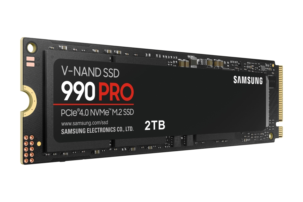 Samsung Electronics از SSD با کارایی بالا 990 PRO بهینه شده برای بازی  رونمایی کرد.