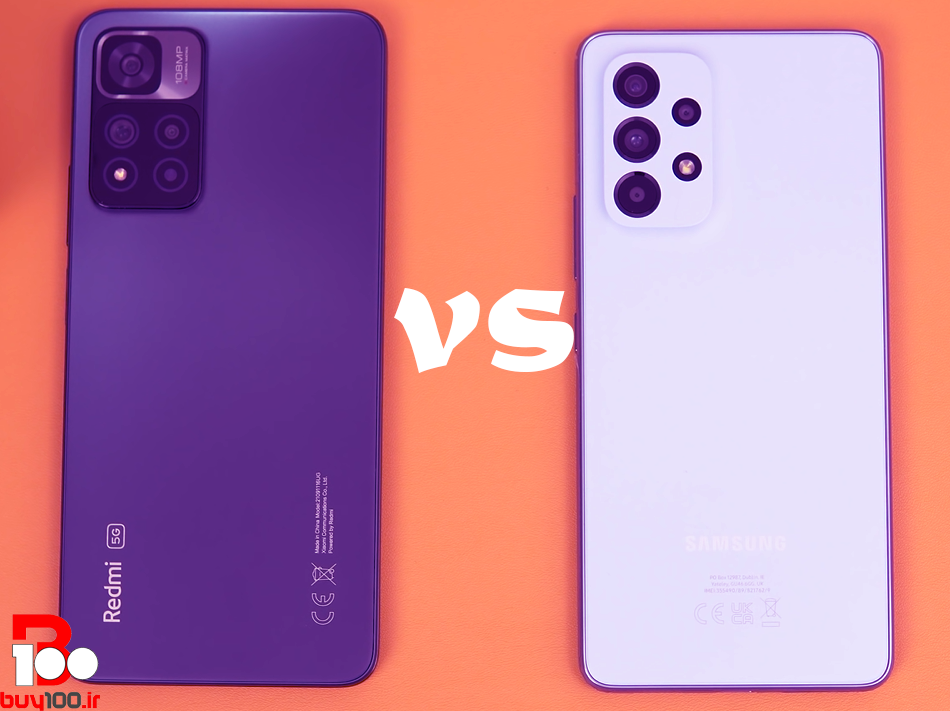 مقایسه موبایل Redmi note 11 pro با A53