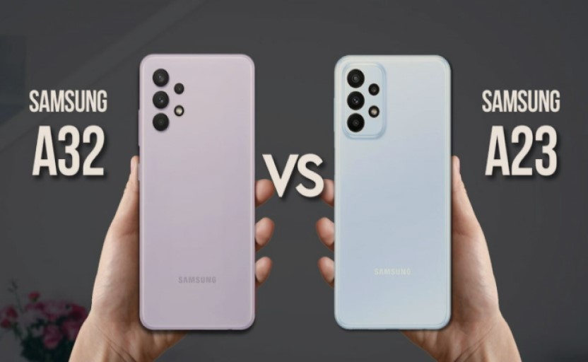 مقایسه گوشی جدید شرکت سامسونگ A23 با A32