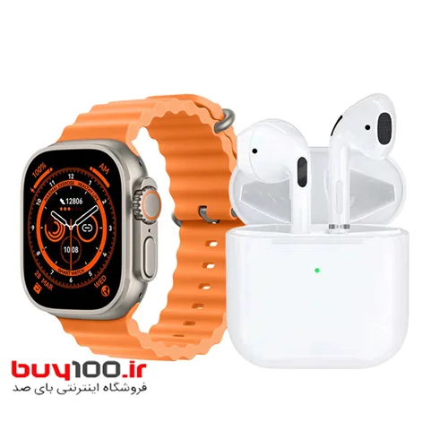 ساعت هوشمند و هندزفری فندیور مدل S40 Pro Max  پک اصلی