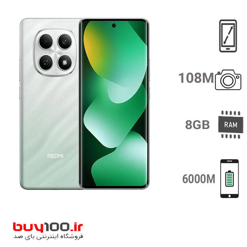گوشی موبایل شیائومی Redmi Note 14 Pro 4G  دو سیم کارت ظرفیت رام 12 گیگ و حافظه داخلی 512 گیگابایت